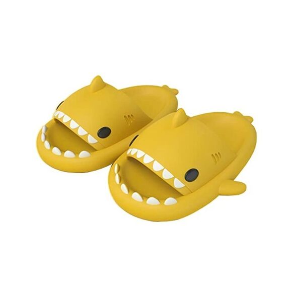 NWT Wool + Pepper Co. Kawaii Non-Slip Open Toe Shark Sandals - Picture 8 of 11